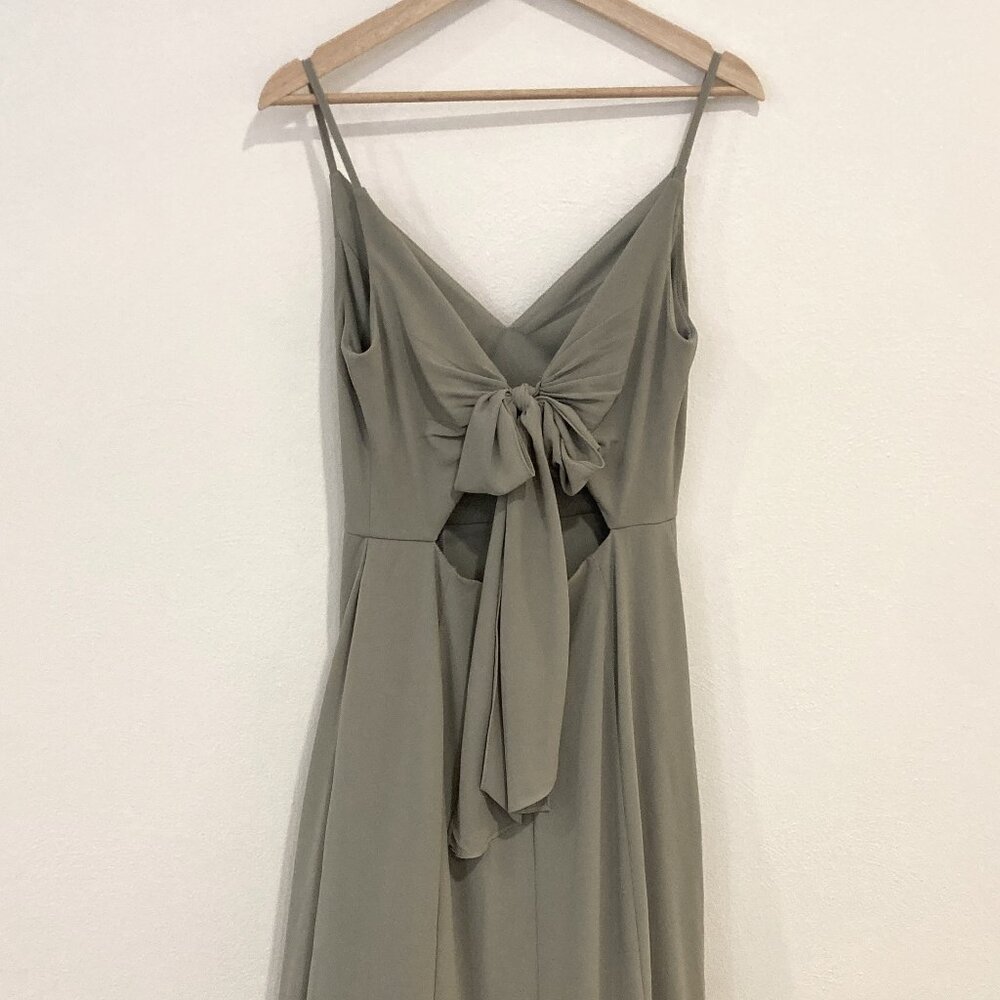 David's Bridal Spaghetti Strap Dress - 8